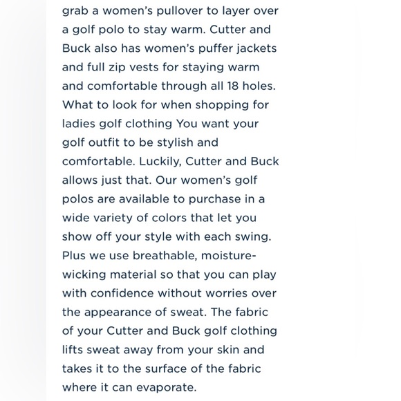 🏌🏼‍♀️Annika by Cutter & Buck Ladies Golf Shorts NWOT - Picture 9 of 9